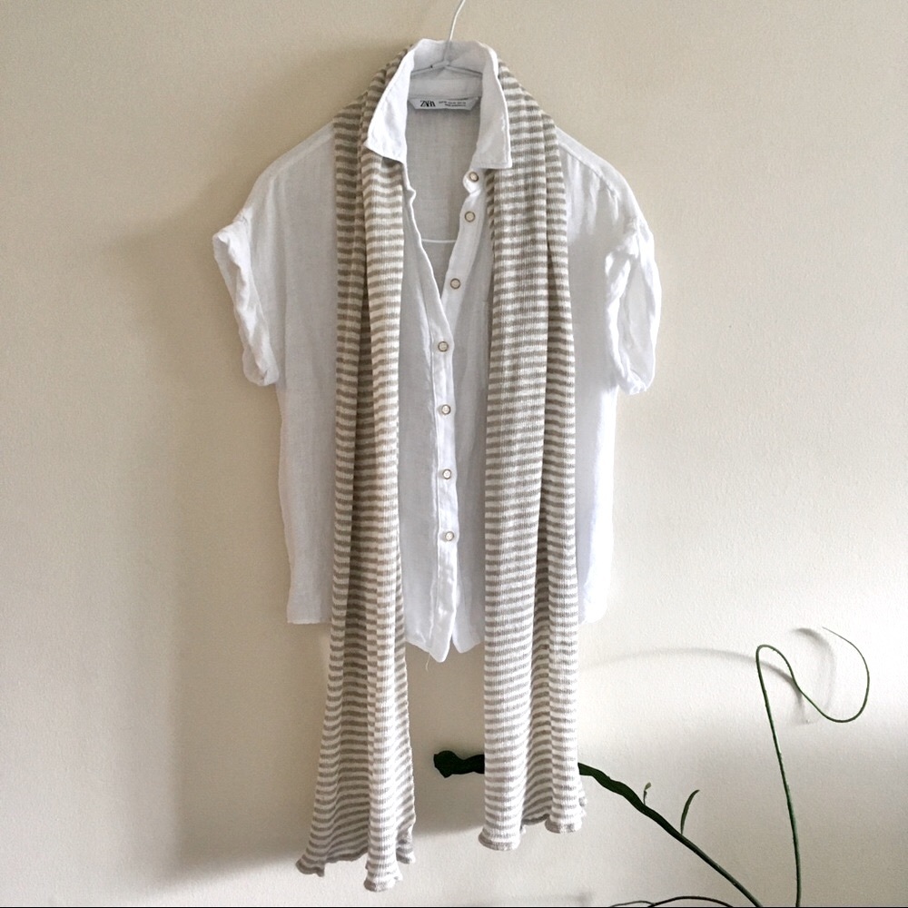 Linen Scarf - Picture 1 of 5